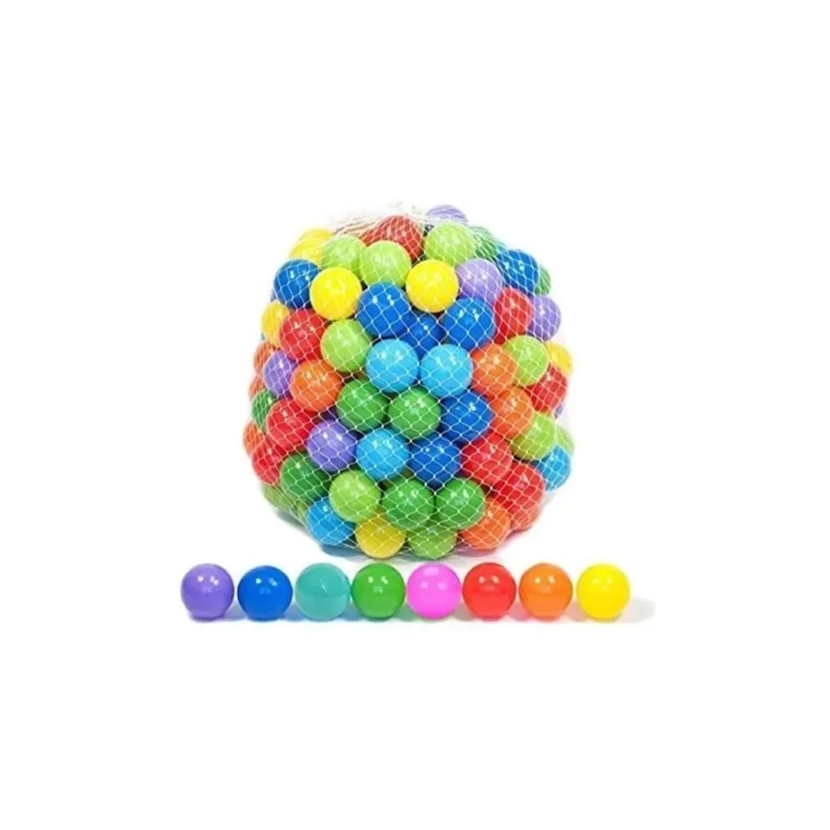 IMPORTCLICK - Pack 100 Pelotas Plásticas Piscina Infantil