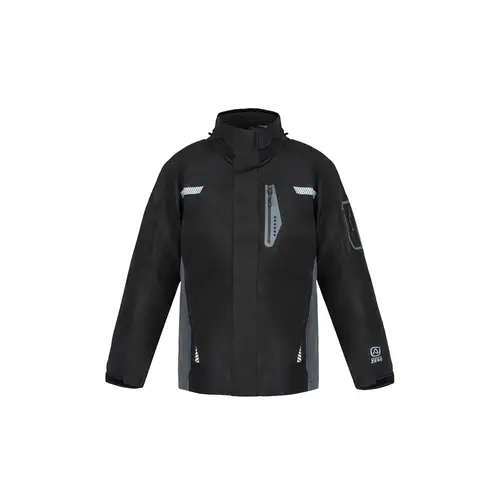 ABSOLUTE ZERO - Parka Hombre desmontable 3 en 1 negra Z-8000