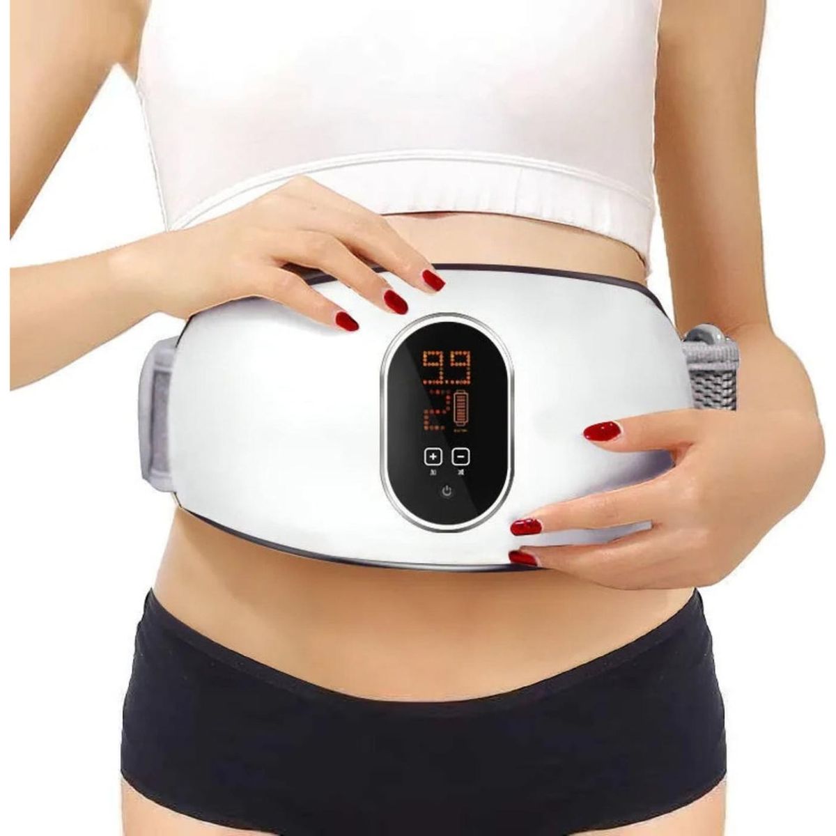 IMPORTCLICK - Cinturón Masajeador Reductor Abdominal Maquina