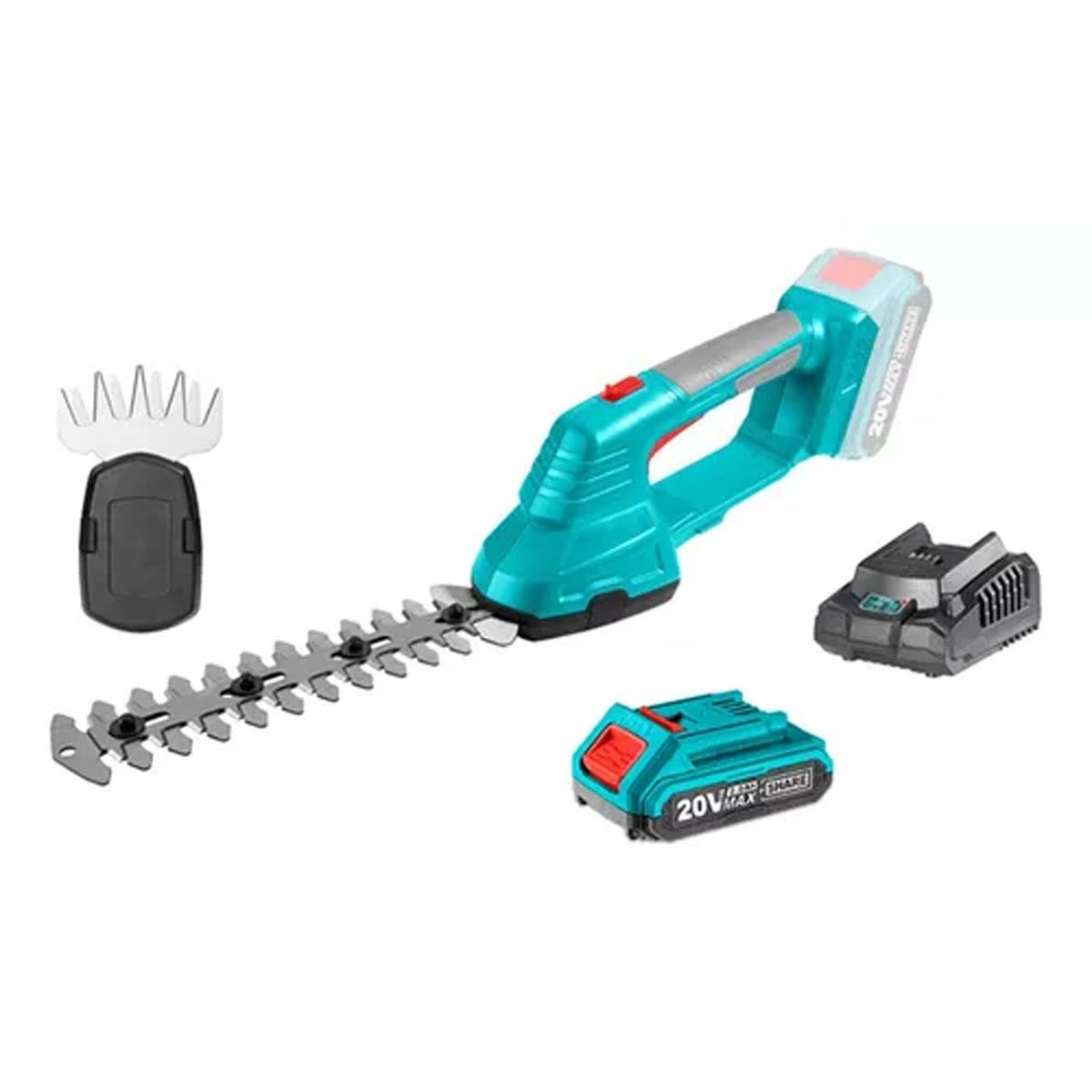TOTAL TOOLS - Cortasetos Inalambrico 20v  Bat  Cargador Total Tstli2001