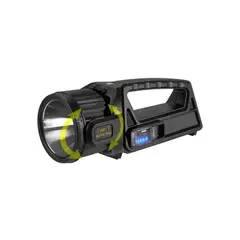 IMPORTCLICK - Linterna Reflector LED Solar Rotación 350° - Negro