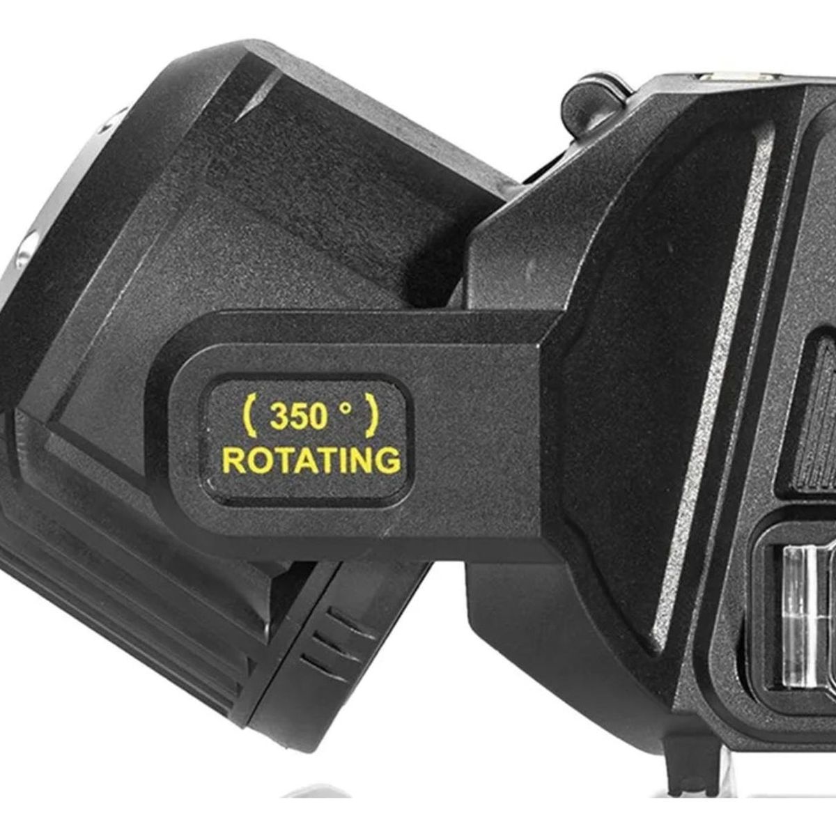 IMPORTCLICK - Linterna Reflector LED Solar Rotación 350° - Negro
