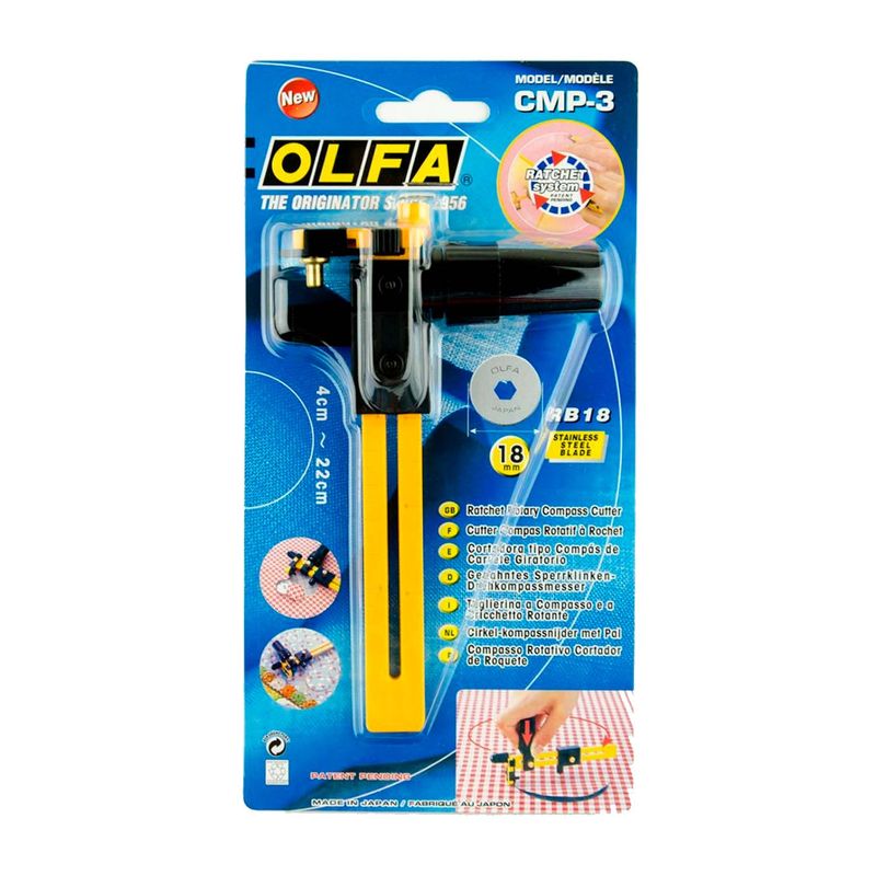 OLFA - Compás de Corte para Telas Olfa