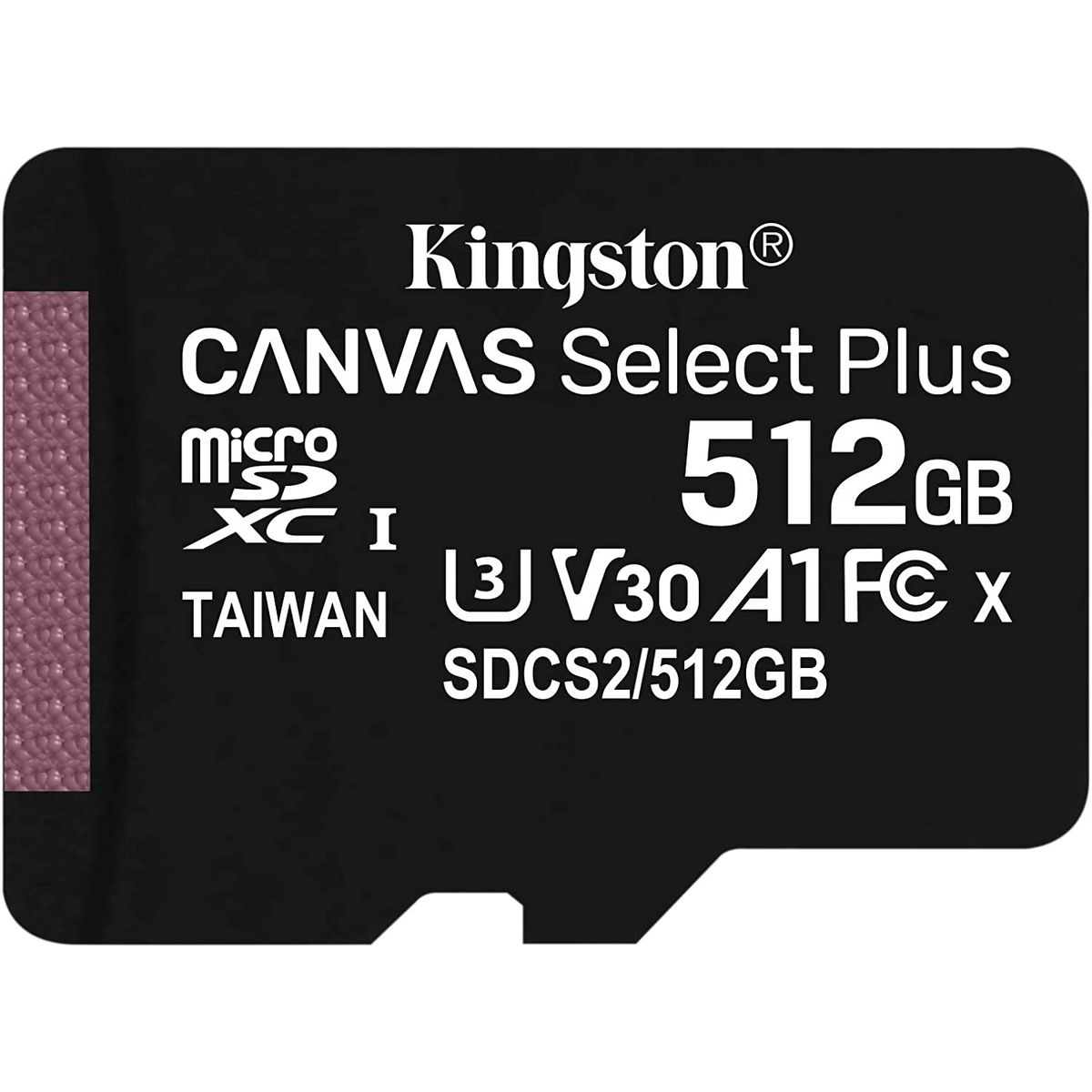KINGSTON - Tarjeta MicroSD Kingston Canvas Select Plus 512GB Class10 KINGSTON