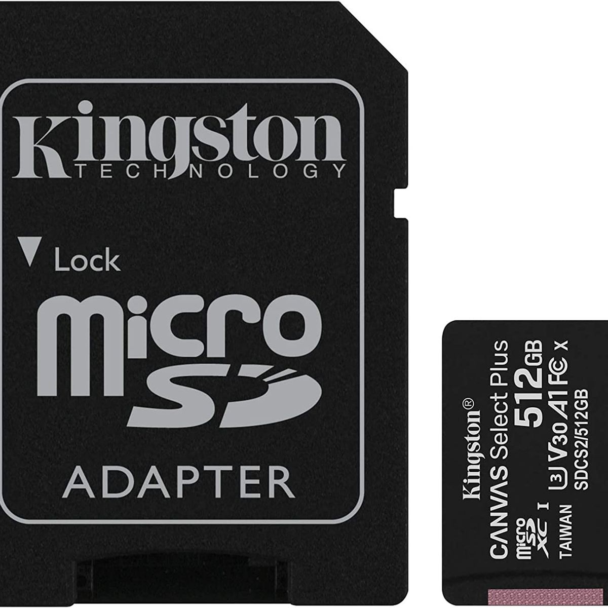 KINGSTON - Tarjeta MicroSD Kingston Canvas Select Plus 512GB Class10 KINGSTON