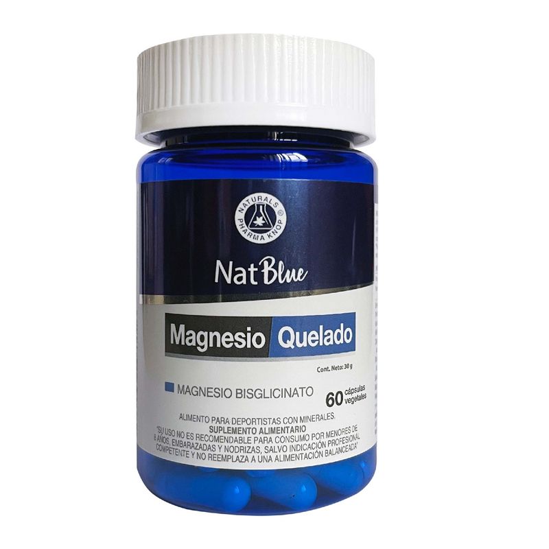 KNOP - Magnesio Quelado x 60 cápsulas - Natblue®