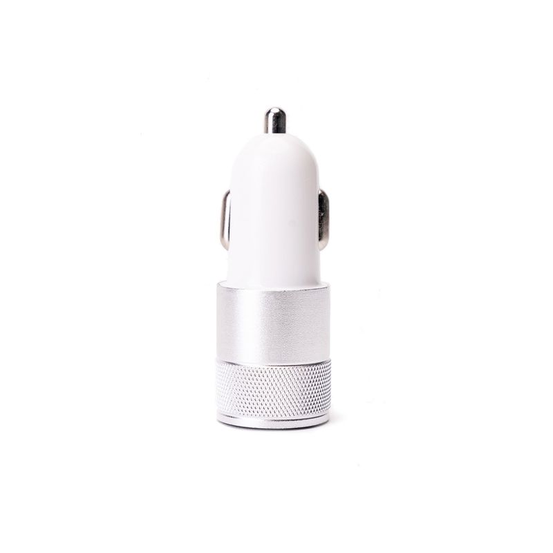CHINITOWN - Cargador para vehículo USB - Tipo C Plateado Chinitown