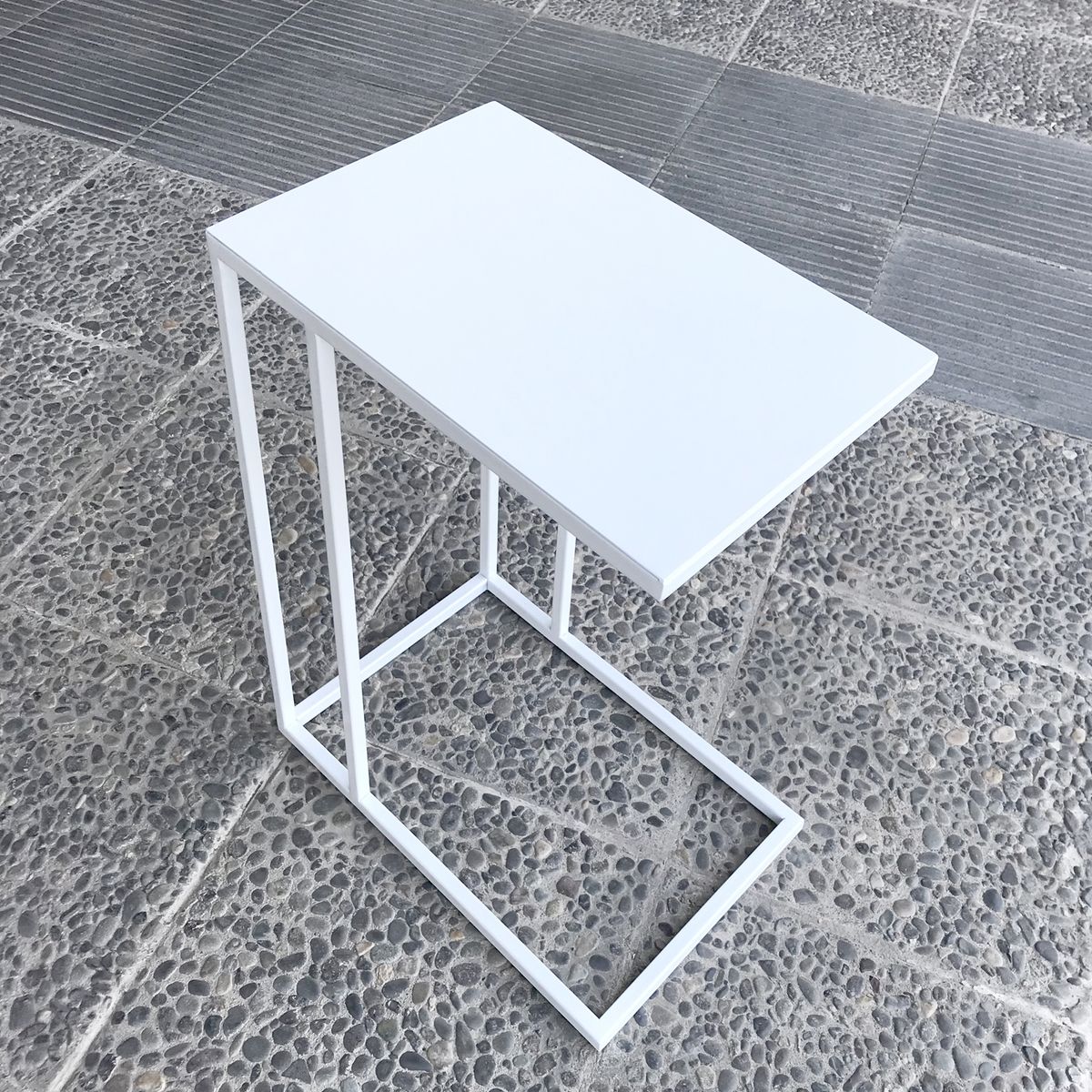 LIVING MARKET - Mesa Lateral Soest XL Blanco