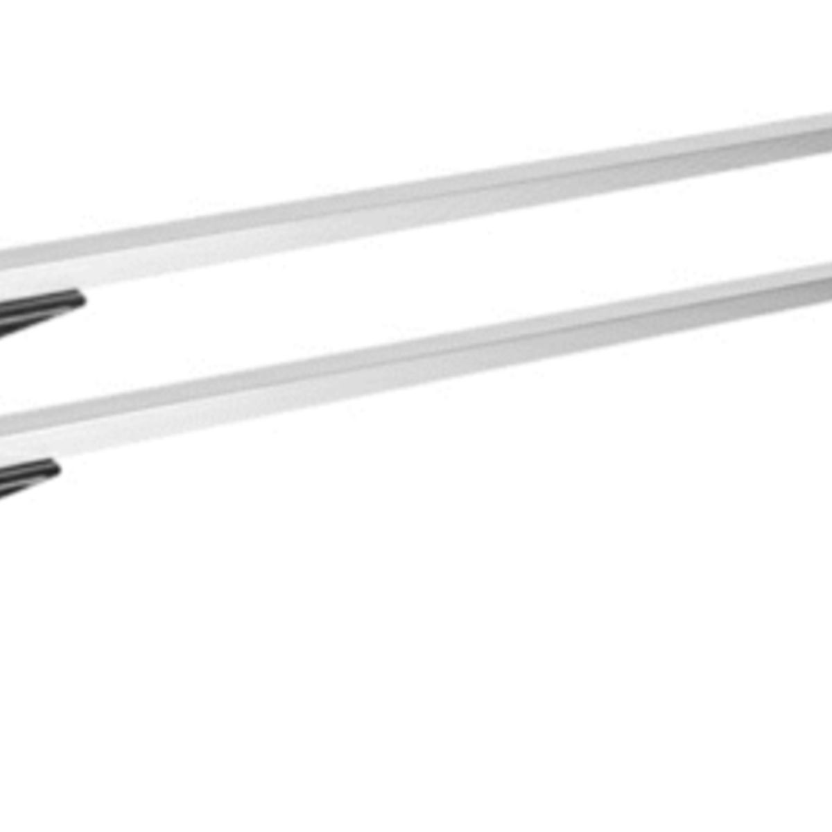 FLAMINGOS - Barra Porta Equipaje Universal Aluminio 120 cms Anclaje Interior