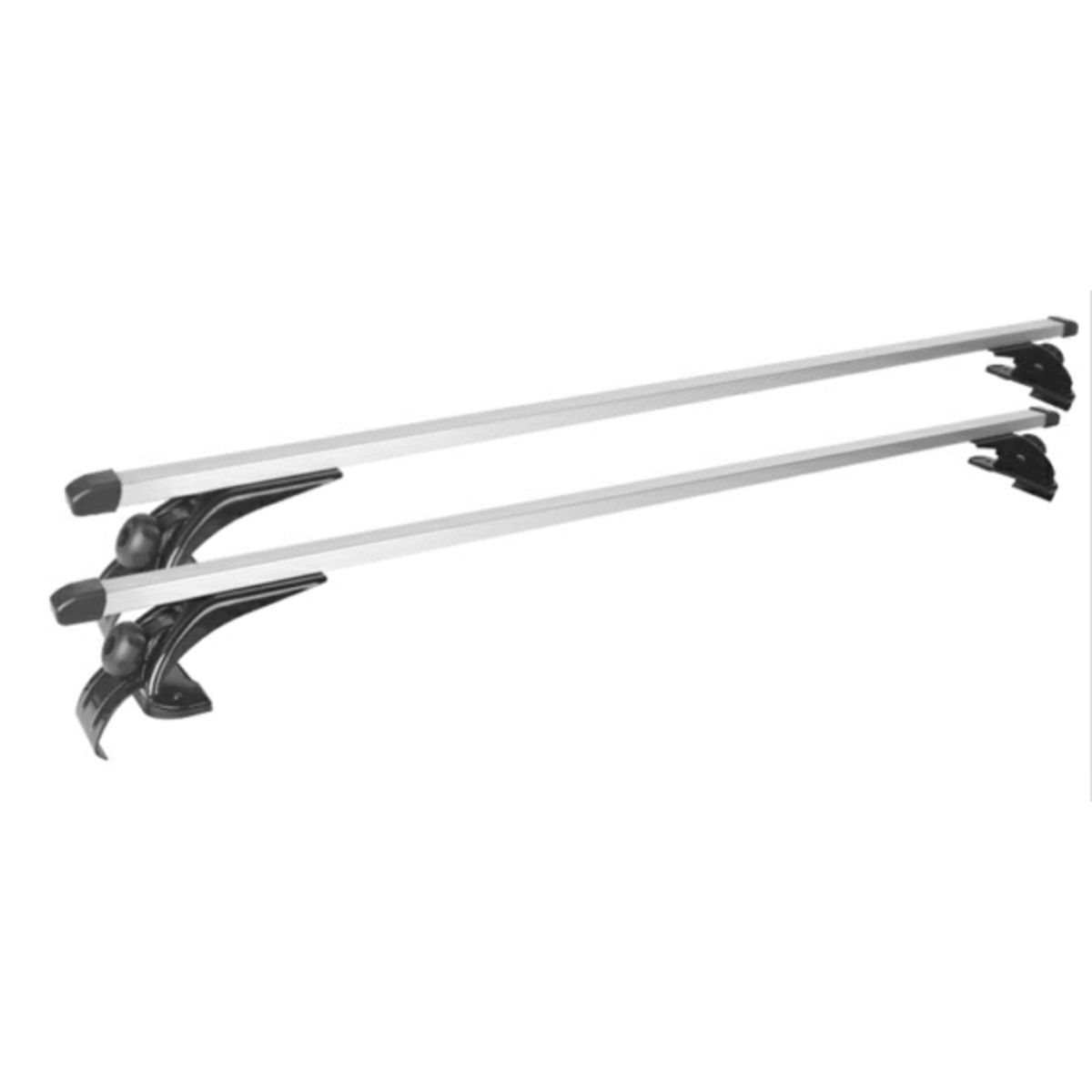 FLAMINGOS - Barra Porta Equipaje Universal Aluminio 120 cms Anclaje Interior