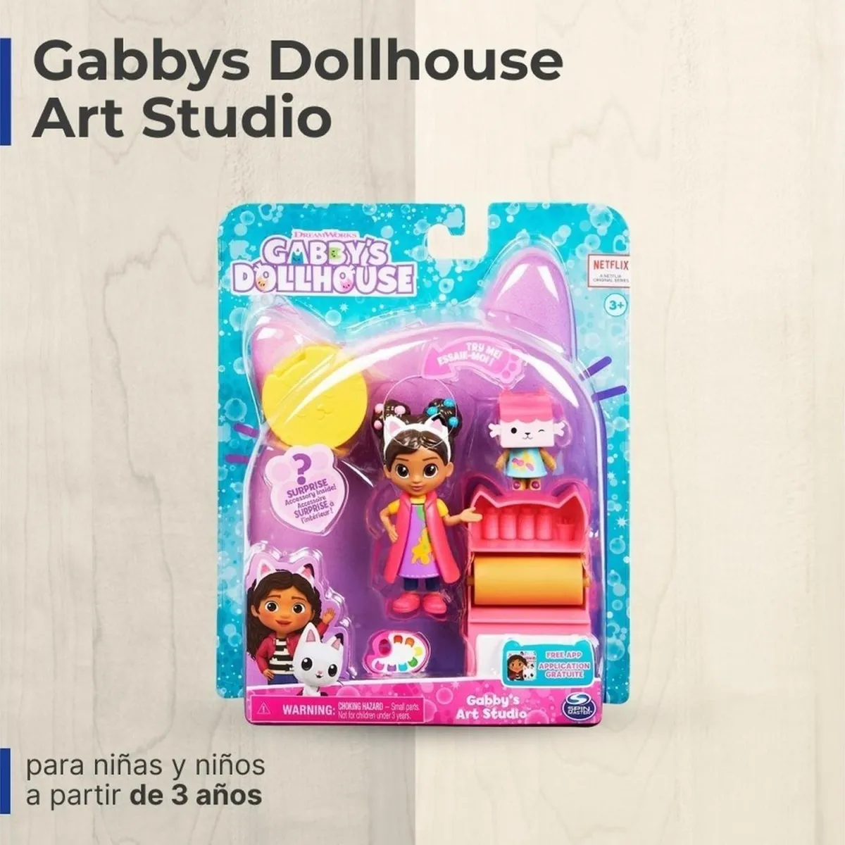 SPIN MASTER - Gabbys Dollhouse Art Studio - Comercial Belsan