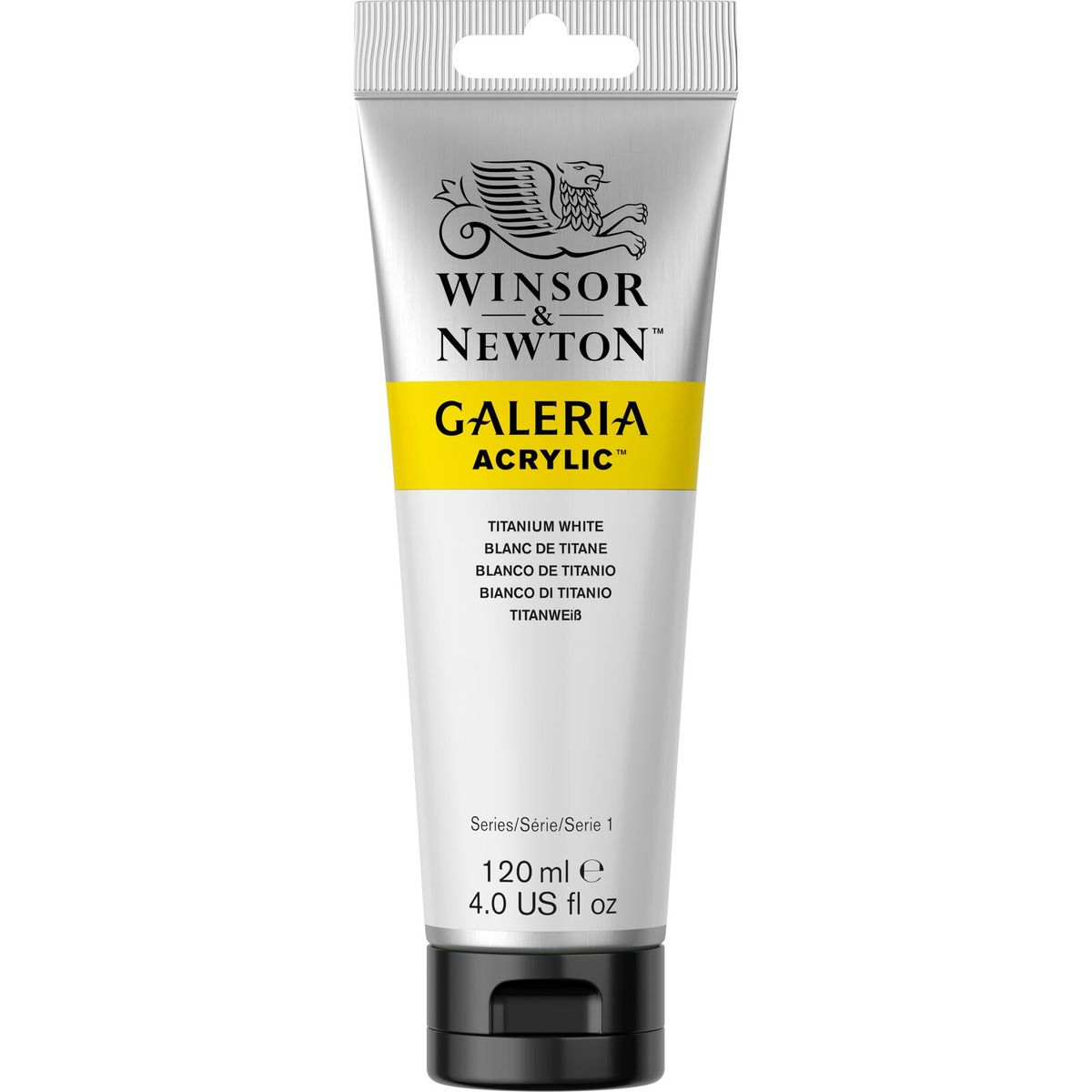 WINSOR AND NEWTON - Acrilico Galeria Blanco Titanio Winsor & Newton 120ml