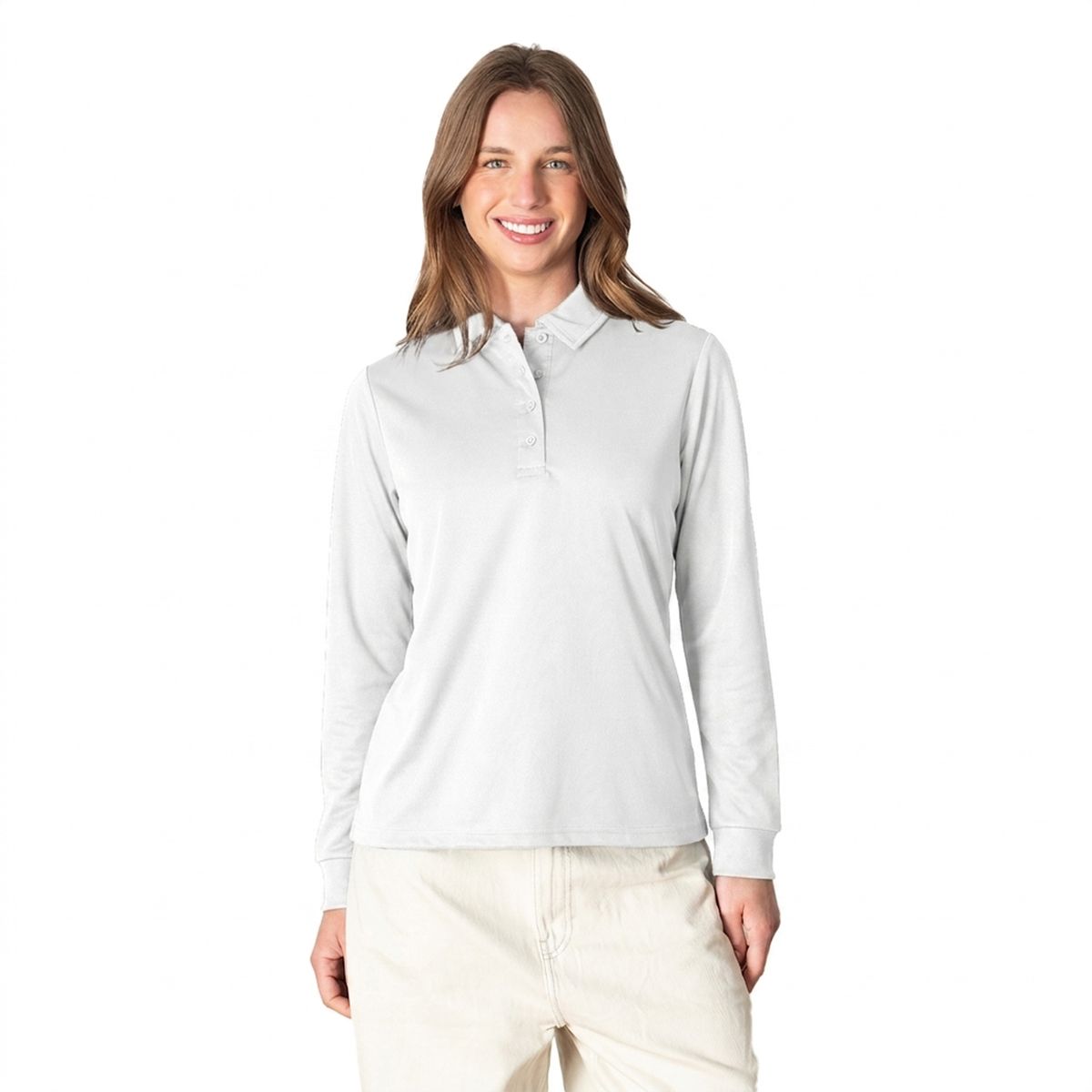 INDUSBORD - Polera Mujer Manga Larga Dryfit Quickdry Indusbord