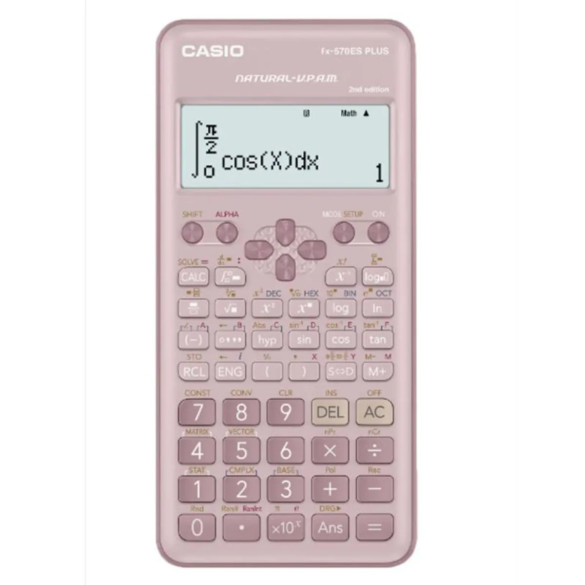 CASIO - Calculadora Cientifica Casio Fx 570 Es Plus Rosada