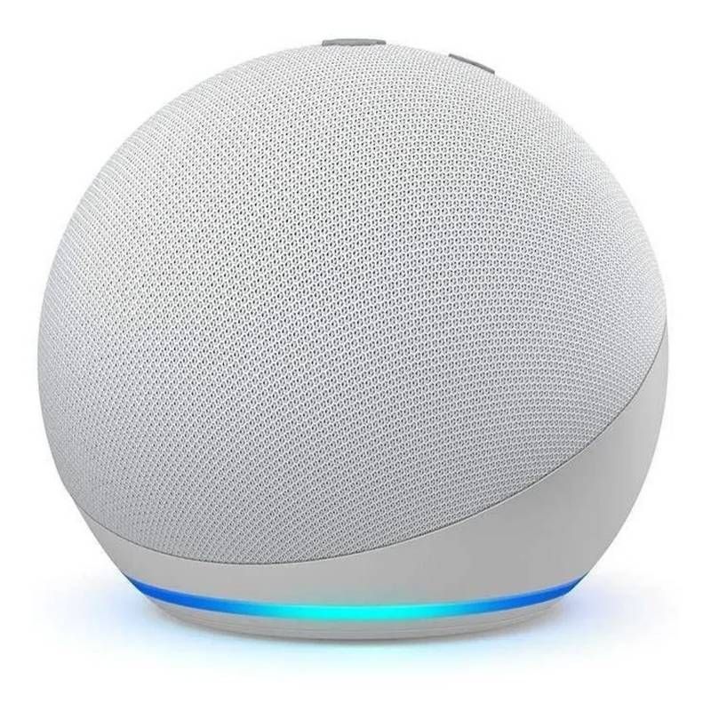 AMAZON - Echo Dot 5° Gen - Control por Voz Música y Smart Home  Blanco Glaciar