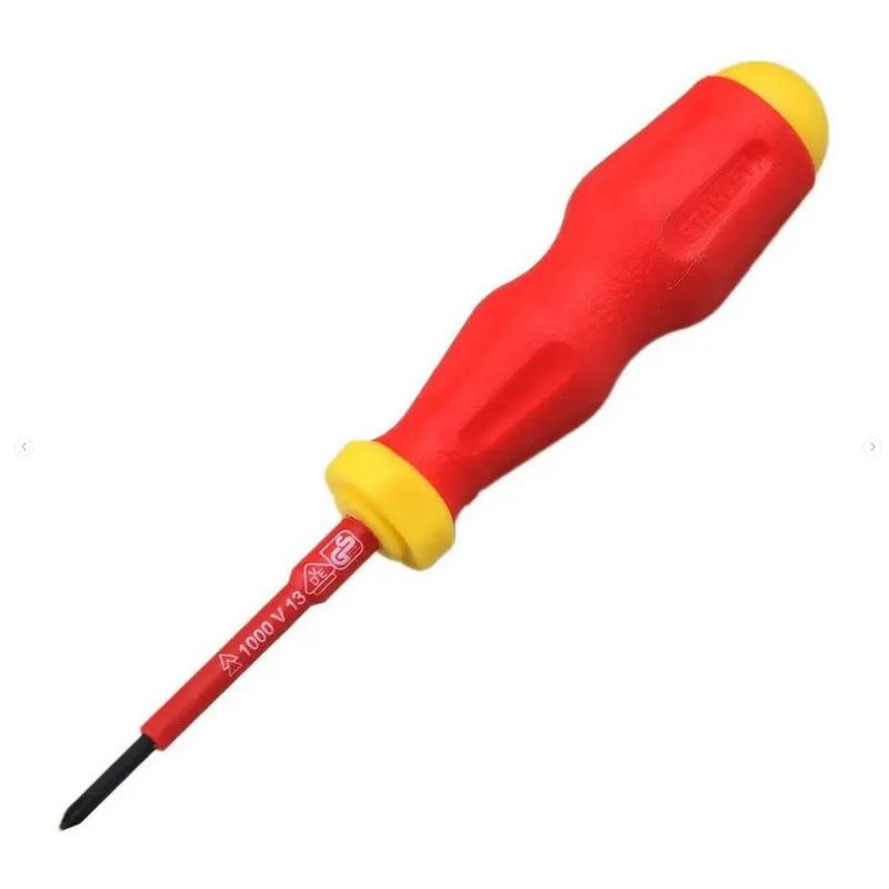 STANLEY - Destornillador Aislado Phillips PH1x5.0x80mm STANLEY
