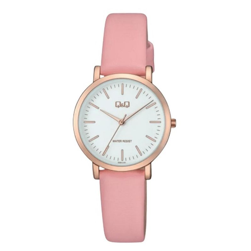Q&Q - RELOJ QYQ MUJER CUERO QZ87J131Y