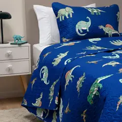 CASATUA - Cubrecama Cobertor Quilt Niño Niña +funda Almohada 1,5 Plaza