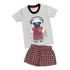 KAYSER - Pijama Niño Short Algodón Rock Star