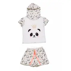 KAYSER - Pijama Niña Short Algodón Panda
