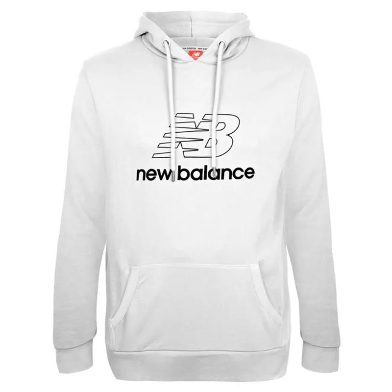 NEW BALANCE - Polerón Hombre New Balance Blanco