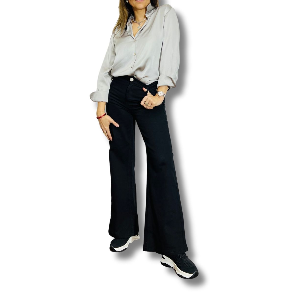 MICHELLE PIFFAUT - BLUSA DE SEDA MARCA PROPIA MP