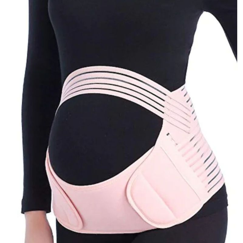 GENERICO - Faja Cinturón Maternal Con Soporte De Espalda Ajustable