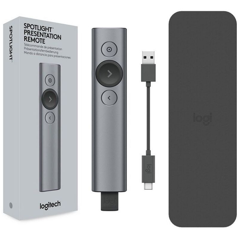 LOGITECH - Presentador Puntero Inalambrico Logitech Spotlight