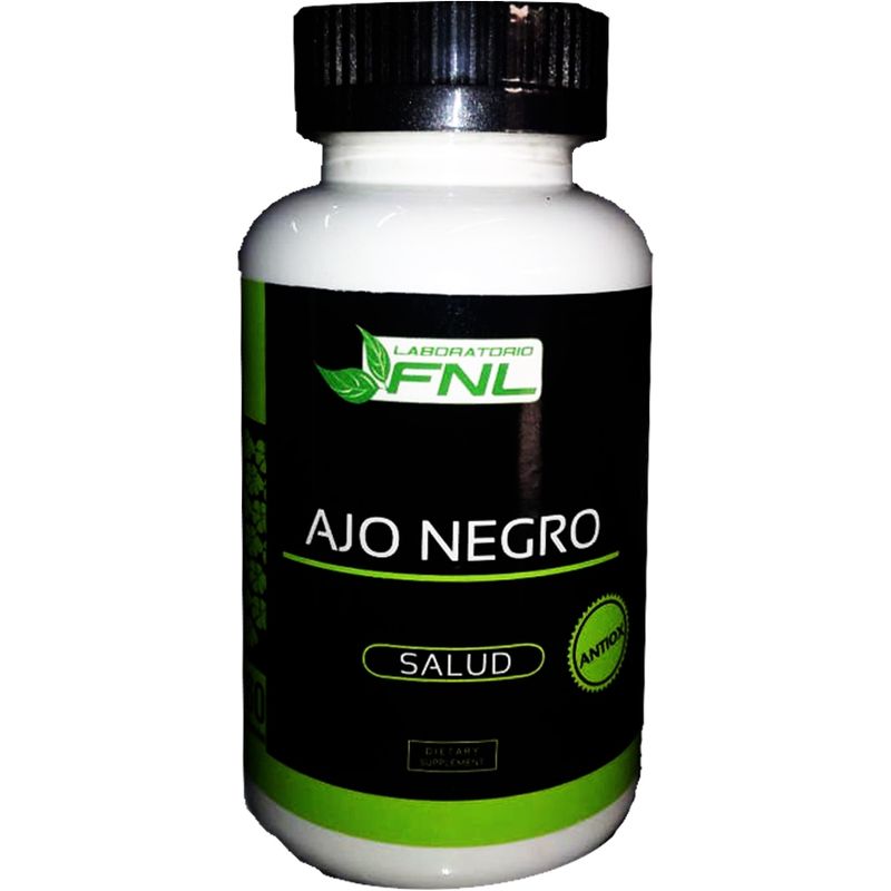 FNL - Ajo Negro 60 Capsulas 1 Mes Tto Migraña Presion Arterial.
