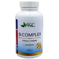 Vitamina B Complex 90 Cap 580mg Rivoflavina B3 B5 B6 B9 B12.
