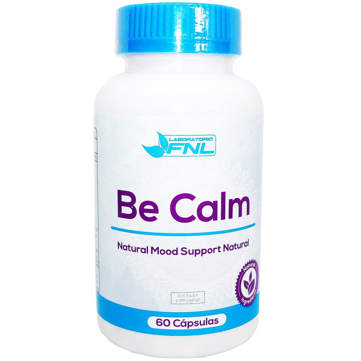 FNL - Be Calm 60 Caps Antidepresivo Ayuda Al Estado D Animo Calma.