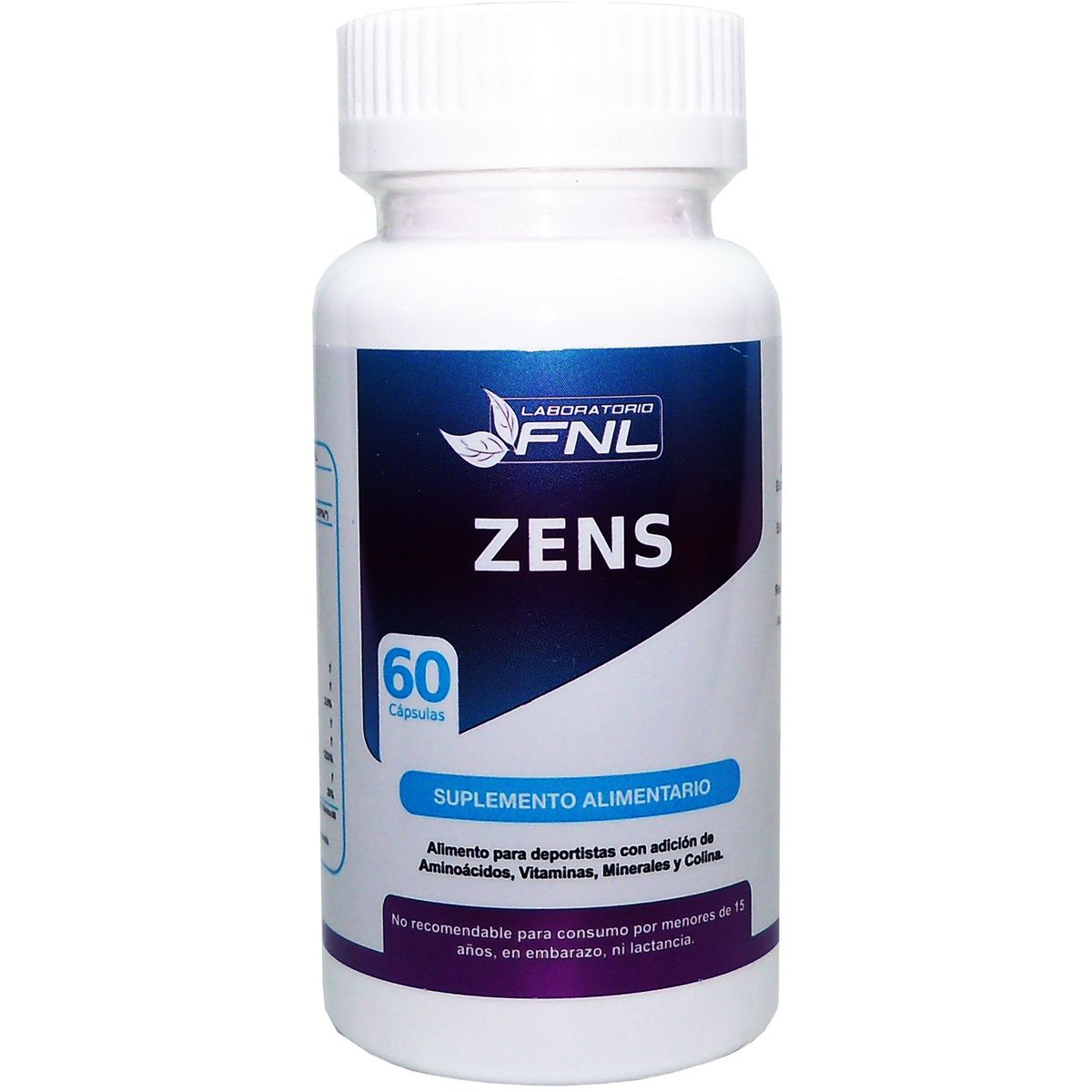 FNL - 3 X FNL Zens (Be Calm) de 60 capsulas 430 mg