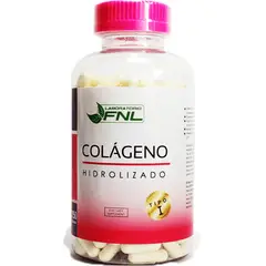 FNL - Colageno Hidrolizado 250 Cap Mejor Piel Cabello Uña.