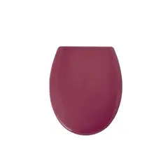 CARIBEE - Tapa de Inodoro Baño WC Asiento Burdeo