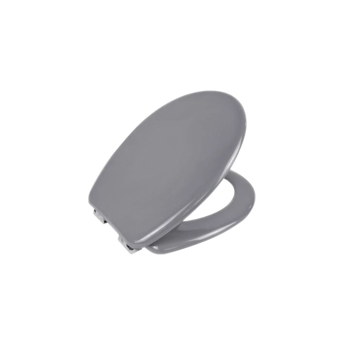 CARIBEE - Tapa de Inodoro Baño WC Asiento Gris