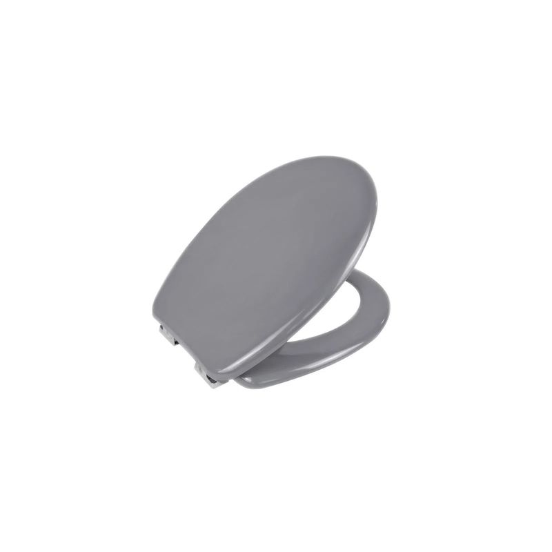 CARIBEE - Tapa de Inodoro Baño WC Asiento Gris