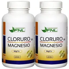 FNL - 6 Meses Cloruro De Magnesio 180 Caps 500mg Original.