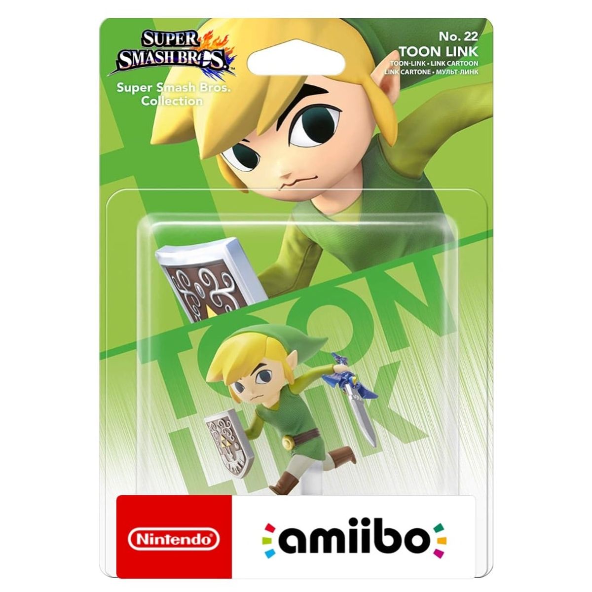 NINTENDO - Amiibo Toon Link Super Smash Bros