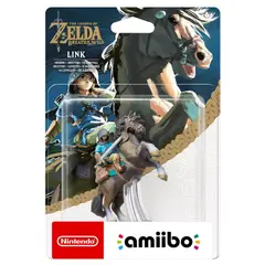 NINTENDO - Amiibo Link a Caballo Zelda Breath Of The Wild