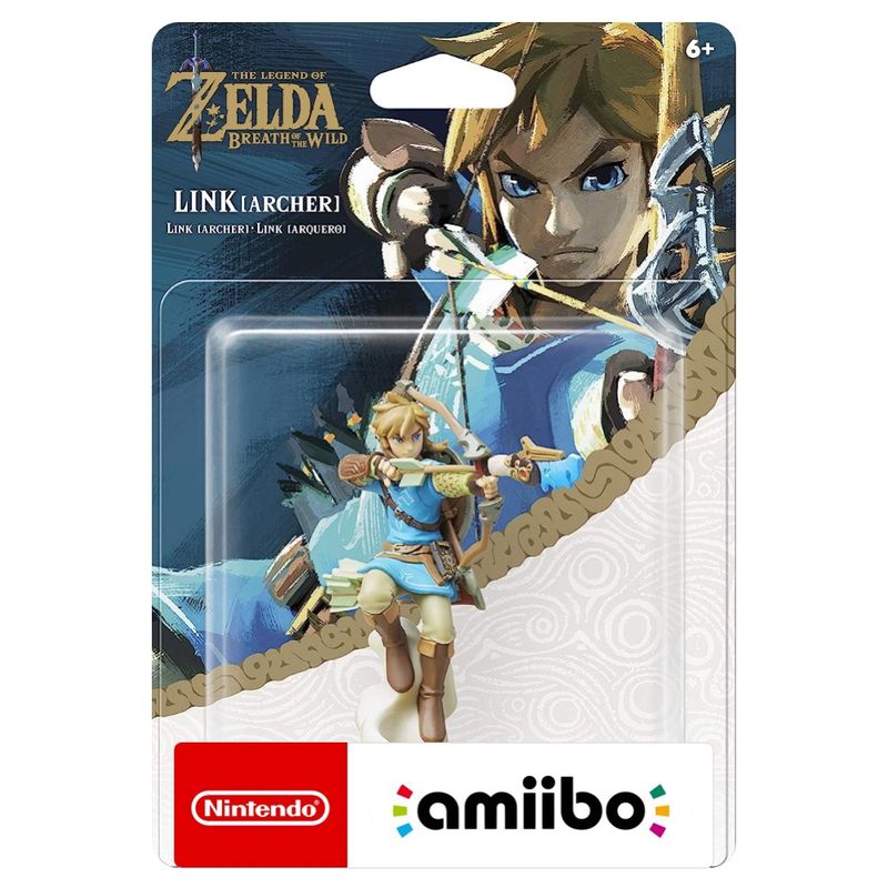 NINTENDO - Amiibo Link Arquero Zelda Breath Of The Wild