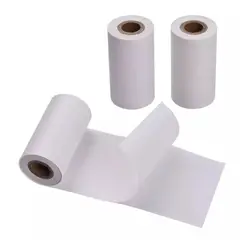KUANGYE - 3 Rollos Papel Adhesivo Impresora Térmica 57x30mm Etiquetas