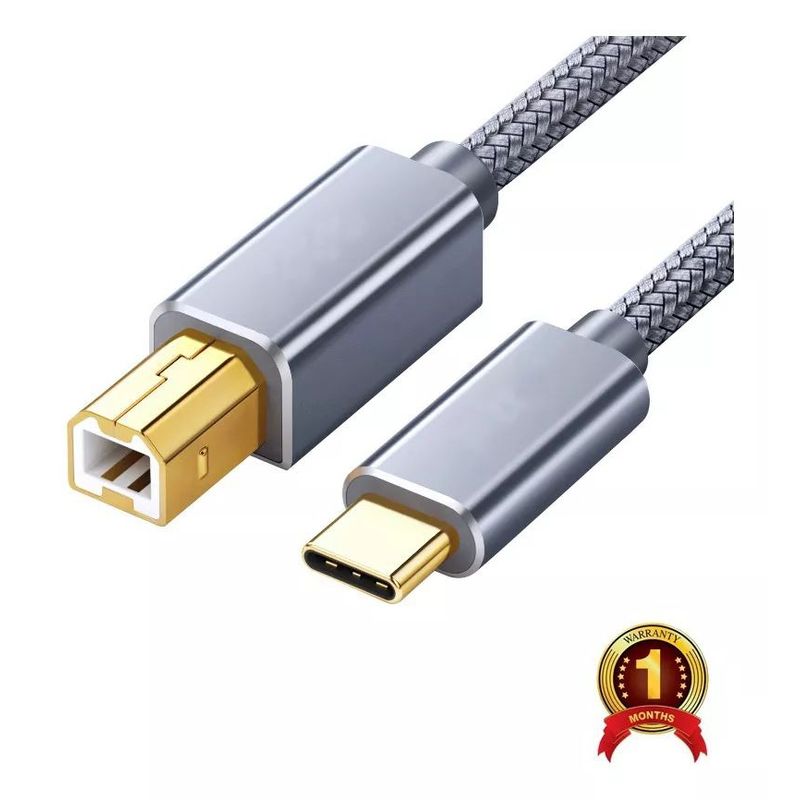 KUANGYE - Cable Usb Tipo C A Usb B 2.0 Impresora Para Mac Air - Pro M1