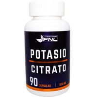 Citrato De Potasio 90 Capsulas Natural.