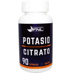 FNL - Citrato De Potasio 90 Capsulas Natural.