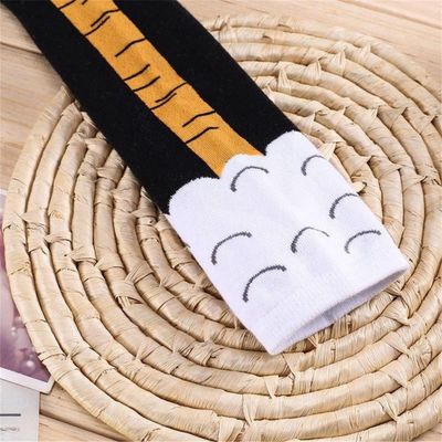 Imagen 2 del producto 6 Pares Divertidas Calcetas 3d Pata De Pollo Sobre La Rodilla