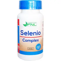 FNL - Selenio Complex 200 Mcg 60 Caps Con Vitam C, Magnesio Y Zinc.