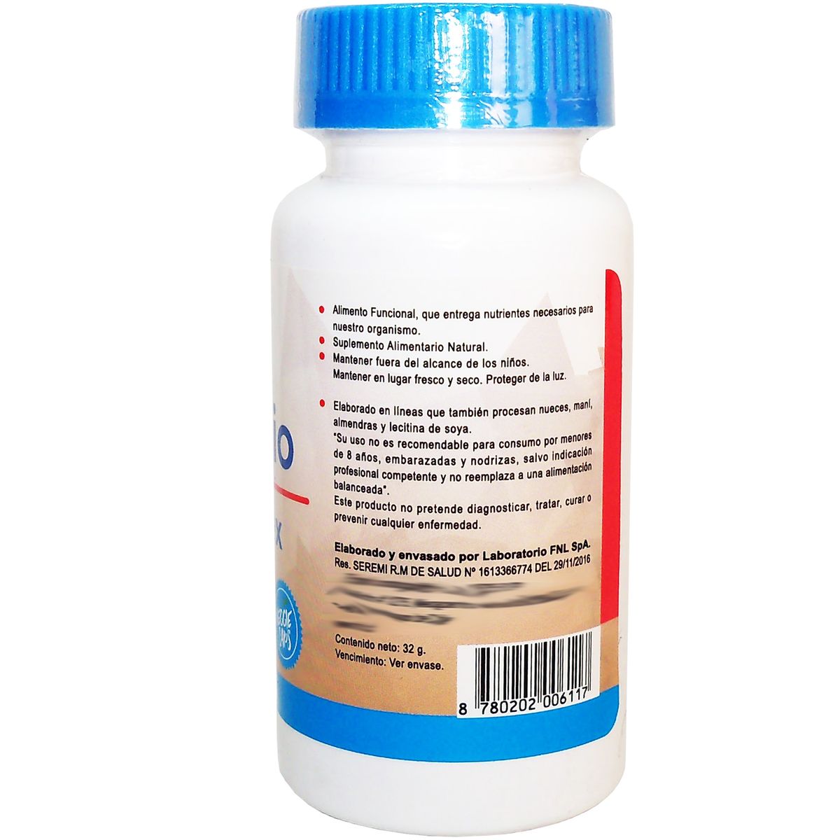 FNL - 3x Selenio Complex 200 Mcg 60 Caps C/ Vit C, Magnesio Y Zinc.