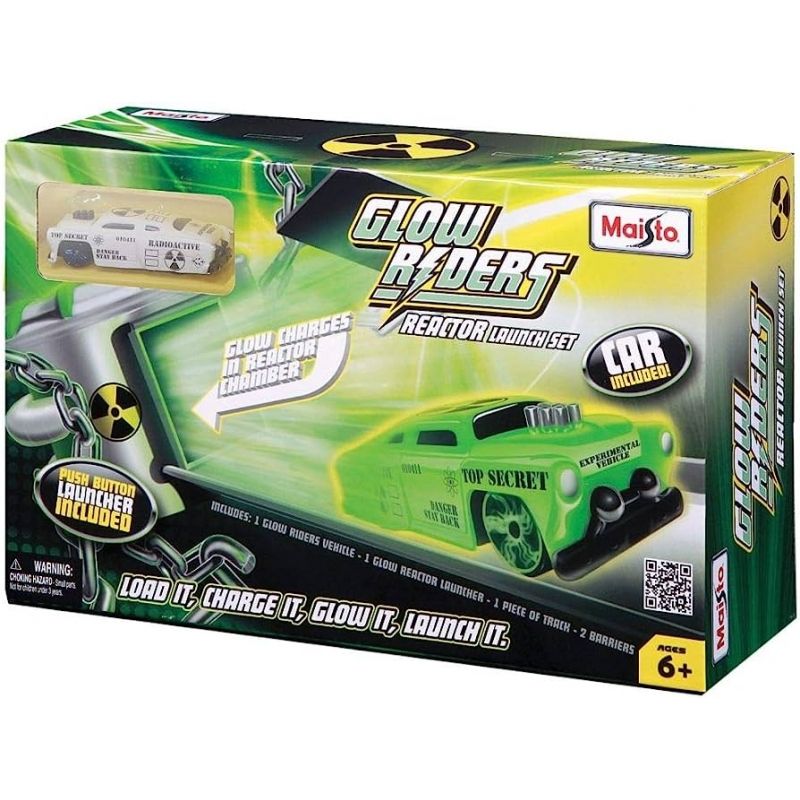MAISTO - MAISTO 81197 GLOW RIDERS REACTOR LAUNCH SET