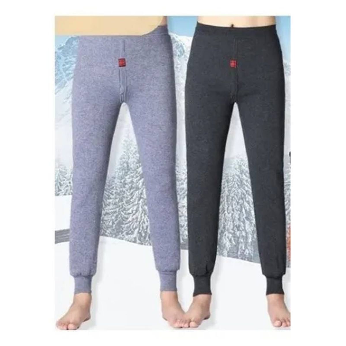 EVERSO - Pack 3 Calzoncillos Largos Para Hombres De Algodón.