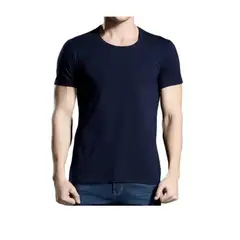 EVERSO - Camiseta Manga Corta Hombre Con Bambú Cuello Redondo
